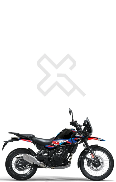 RR Edition Full Body Sticker for Himalayan 450 | Made in Premium Gloss Vinyl with FPF (Fade Protection Film), Waterproof, Precut Sticker, Pack of 1